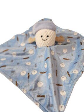 Modern Baby Golf Themed Lovey Security Blanket